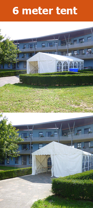 Foto aluminium tenthal 6 meter