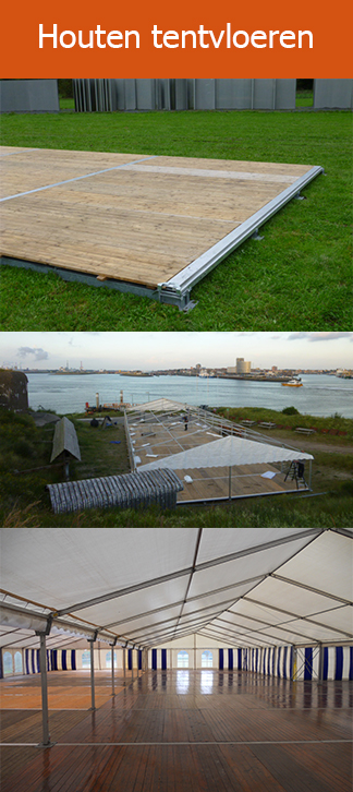 Foto houten tentvloeren