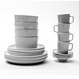 Servies huren