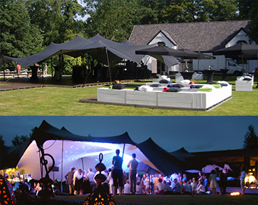 10 bij 18 meter stretchtenten