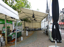 straat tent huren