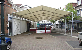 straat tent huren